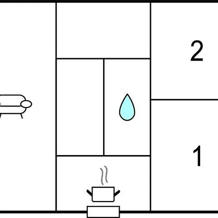 Two-bedroom In Rudkøbing